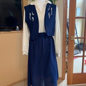 Vintage 3 piece Dress set